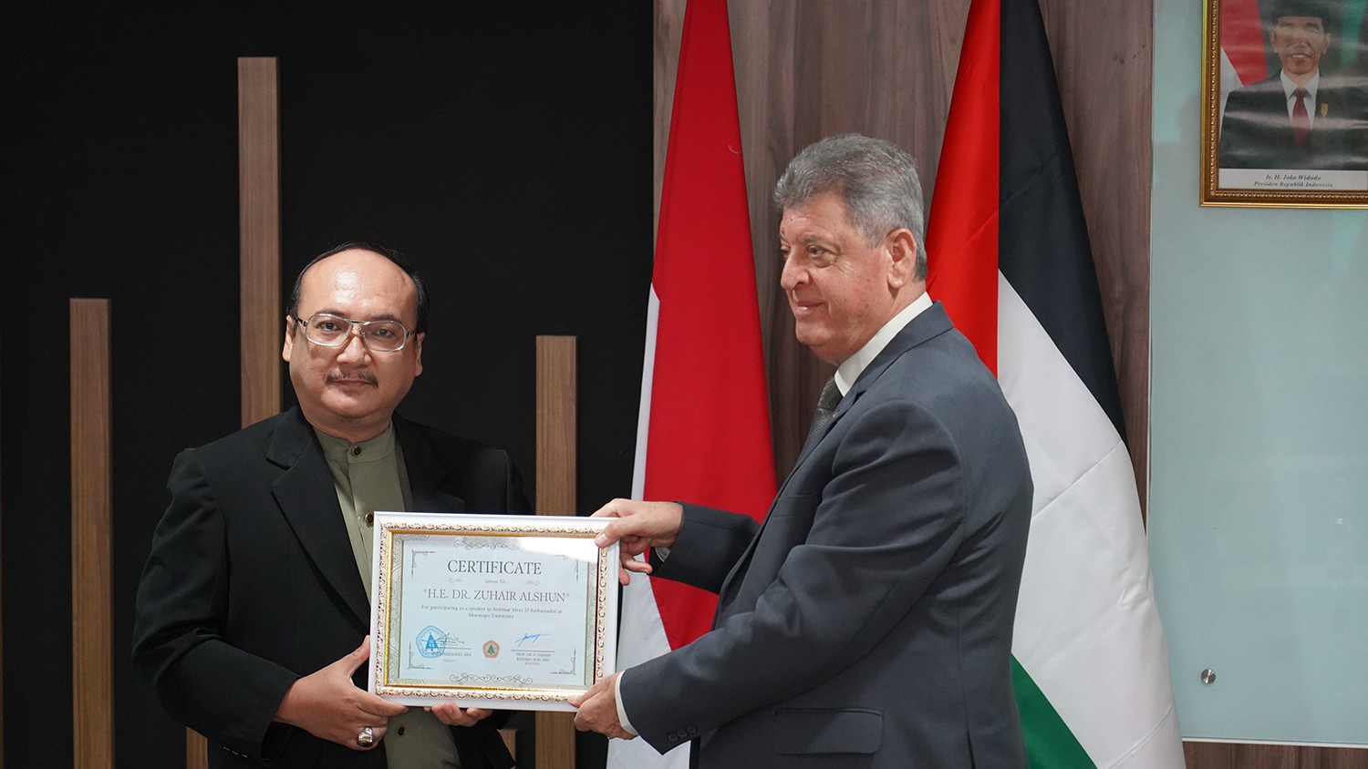Dubes Palestina Kecam Israel di Universitas Moestopo