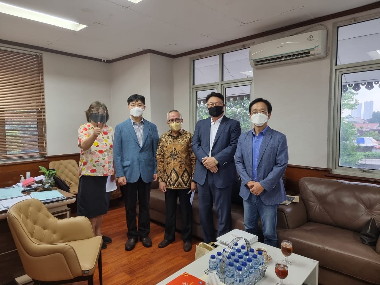 FKG Universitas Moestopo Siap Berkolaborasi dengan Universitas Shinhan Korea