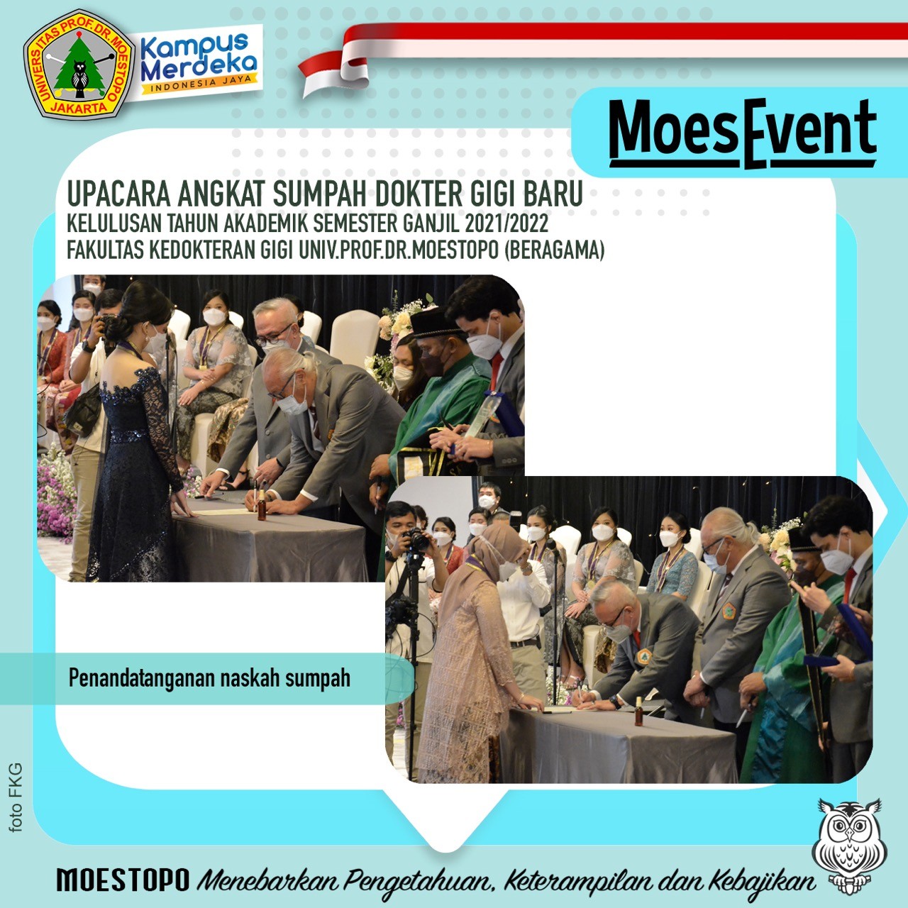 10% Dokter Gigi di Indonesia Adalah Lulusan Universitas Moestopo