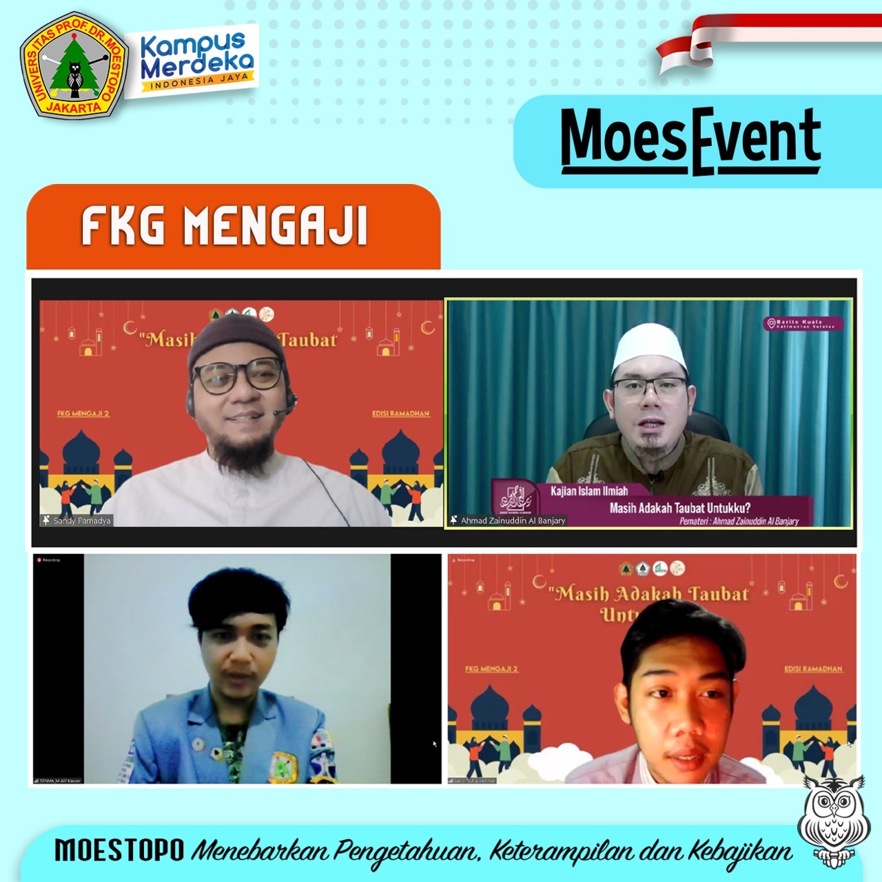 FKG Mengaji Sejukkan Ramadan 1443 H