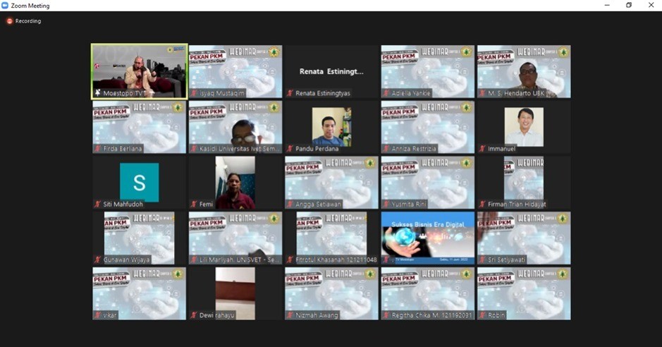 Bisnis Digital Makin Seksi, FEB Universitas Moestopo Gelar Diskusi 'Sukses Bisnis di Era Digital'