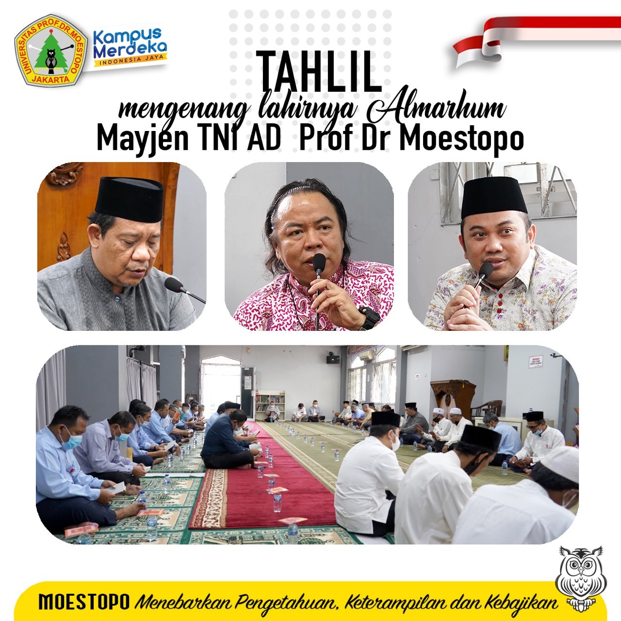 Mengenang Mayor Jenderal TNI (Purn.) Prof. DR. Moestopo