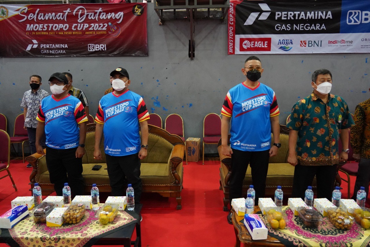 PBSI Jakarta Selatan & Universitas Moestopo Gelar Turnamen Bulu Tangkis