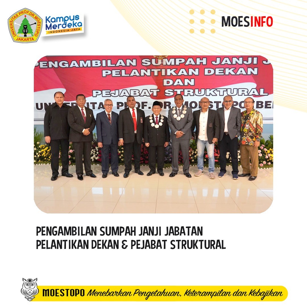 Demi Wujudkan Kampus Kelas Dunia, Universitas Moestopo Lakukan Penyegaran