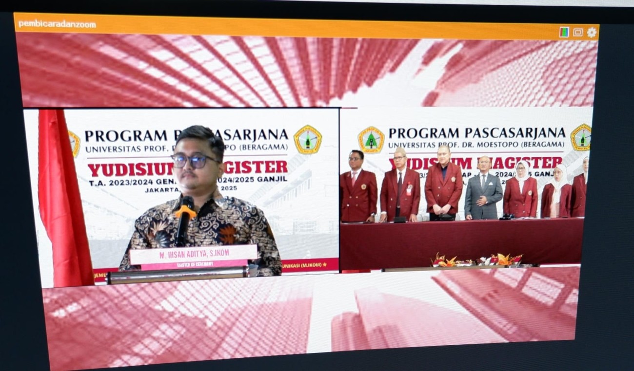 Program Pascasarjana Universitas Moestopo Gelar Yudisium, Momentum Penting bagi Para Lulusan