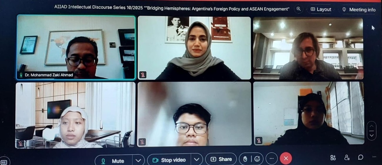 Dosen Hubungan Internasional FISIP Universitas Moestopo Jadi Pembicara dalam Diskusi Internasional Argentina–ASEAN